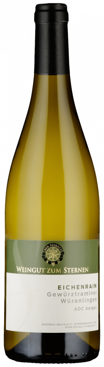 Weisswein Eichenrain Gewürztraminer 2023 vom Weingut zum Sternen aus Würenlingen im Aargau bei Baden, online erhältlich.