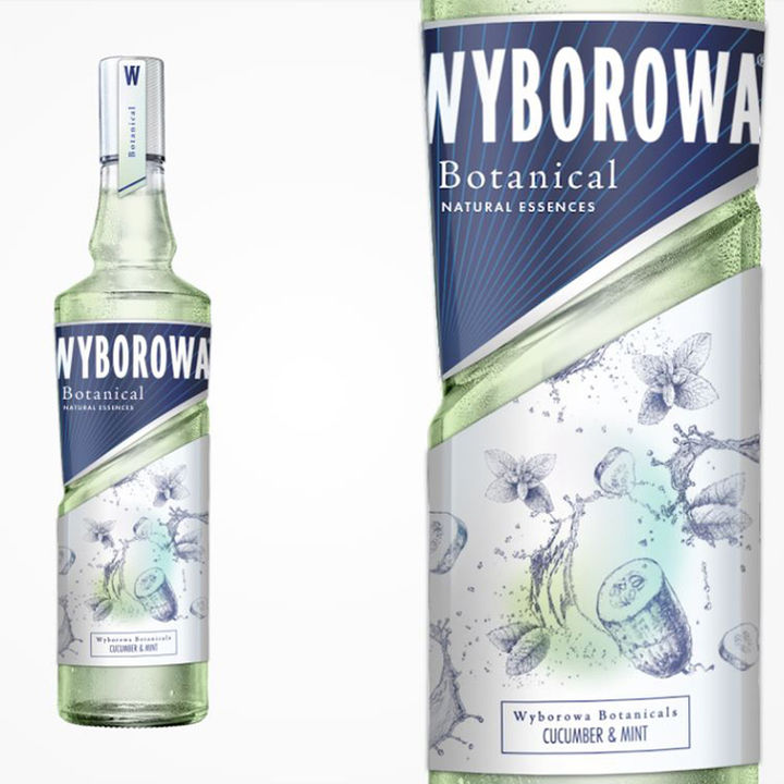 wyborowa botanical bottle