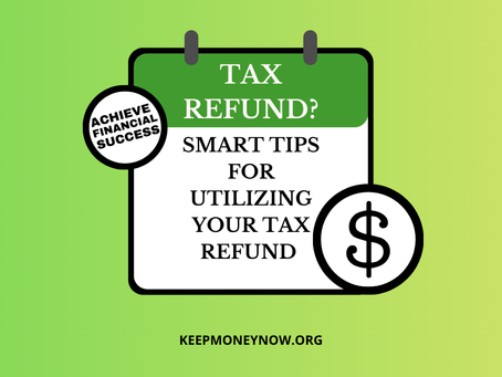 Getting a Tax Refund? Smart tips for utilizing your tax refund