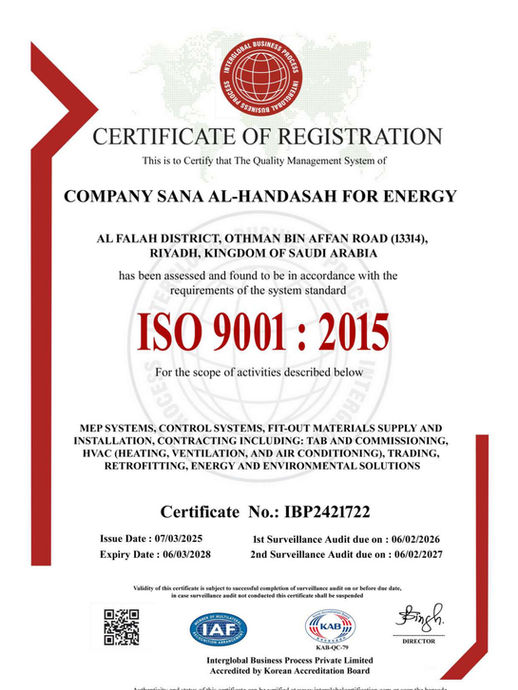 ISO 9001 : 2015