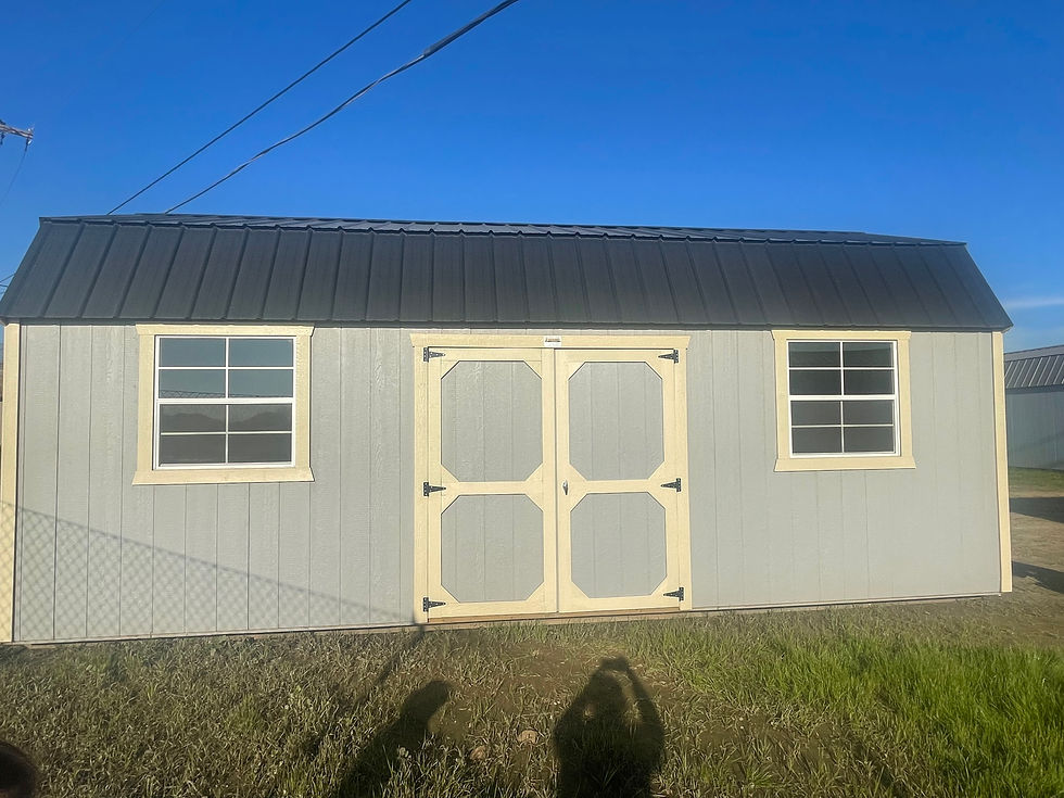 Thumbnail: 12x24 Side Lofted Barn Building with Windows