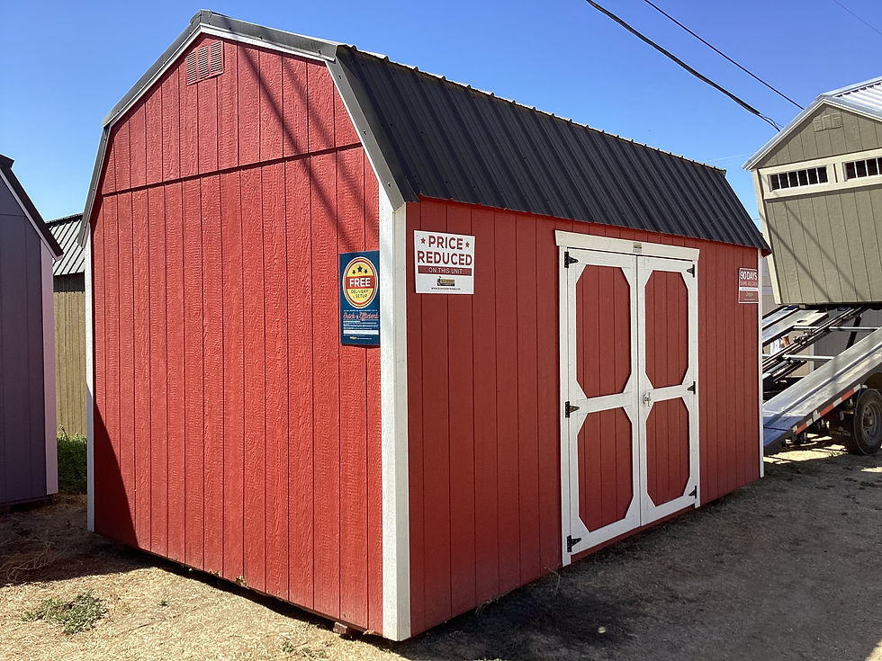 Thumbnail: 10x16 SIDE DOOR LOFTED BARN BUILDING 