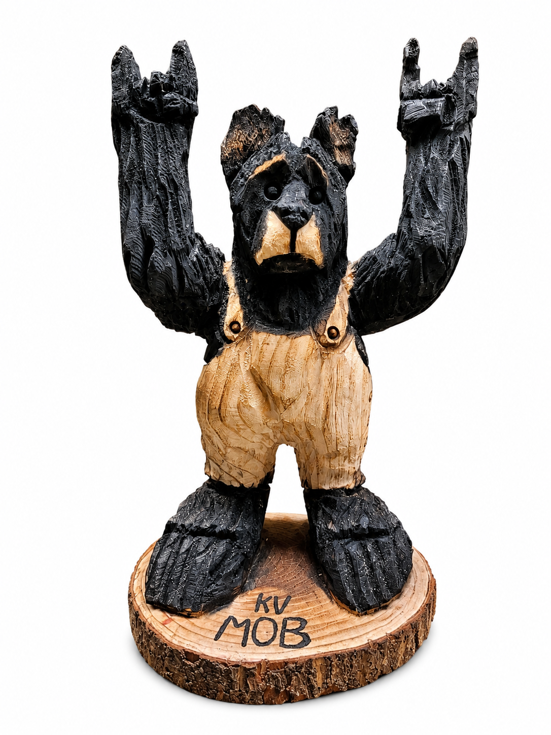 Rock Bear in Overalls