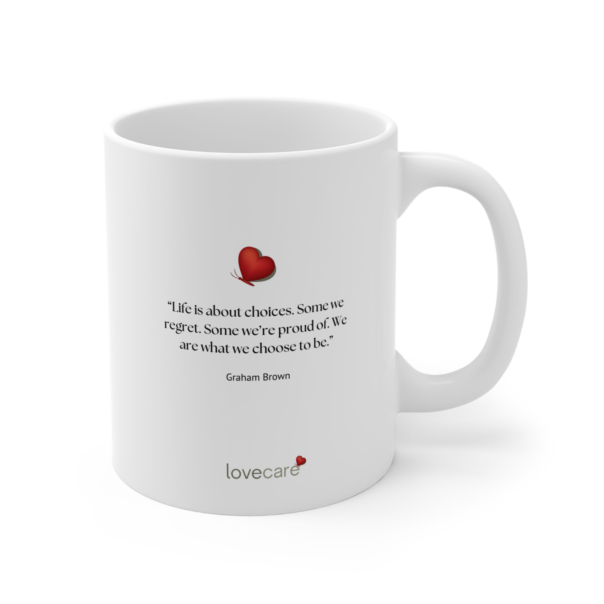 "Life is about choices. Some we regret. Some we're proud of. We are what we..."