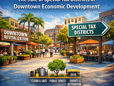 Transforming Communities: The Role of Special Tax Districts in Downtown Economic Development
