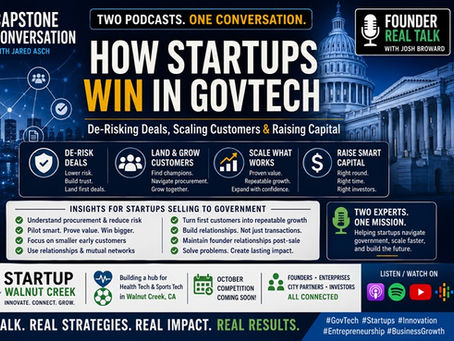 Navigating Startup Success in the GovTech Landscape: Insights from Josh Broward and Jared Asch