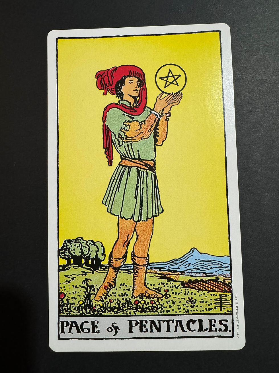 Page of Pentacles M eaning