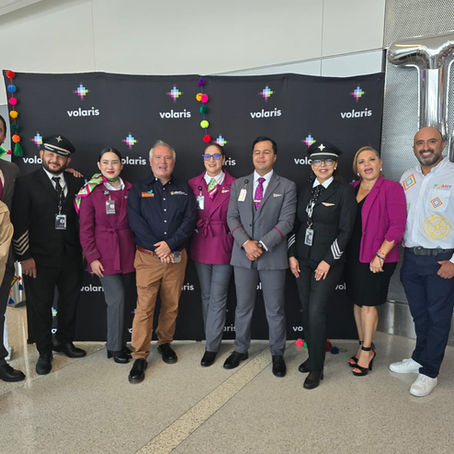 Volaris inicia la internacionalización del Aeropuerto de Tepic-Riviera Nayarit con su nueva ruta desde Los Ángeles, California