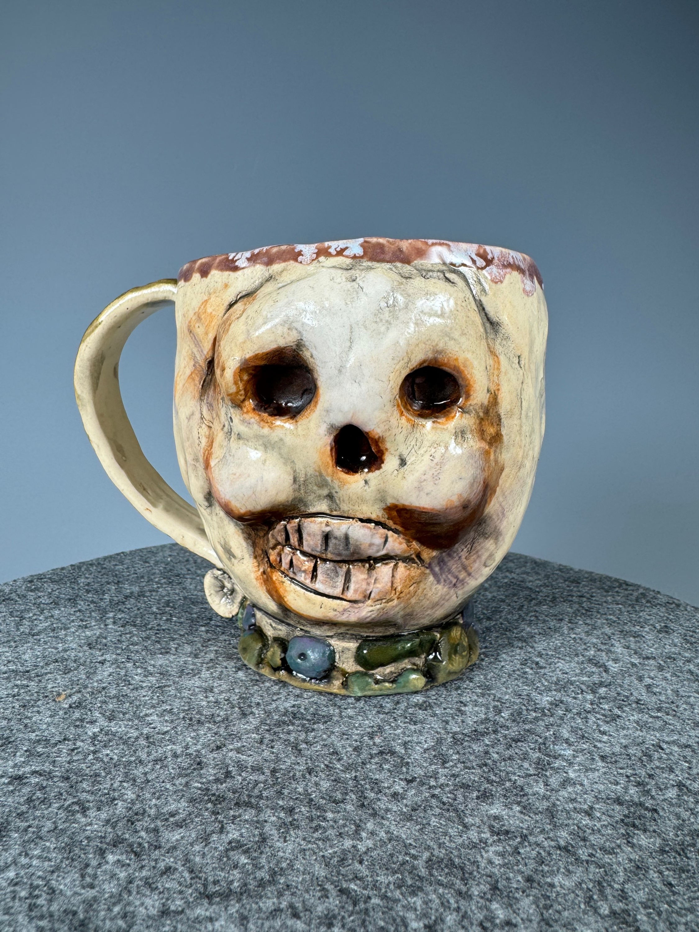 Ahoy Skull mug