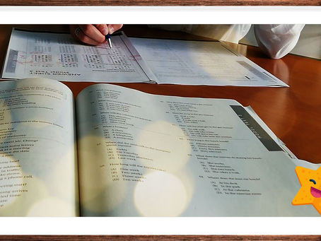 #TOEIC prep... GOOD LUCK for tomorrow! 🍀