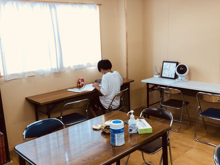 中3今日も自習してます。