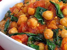                      Grão de Bico com Curry