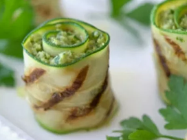                 Sushi de Abobrinha Vegano