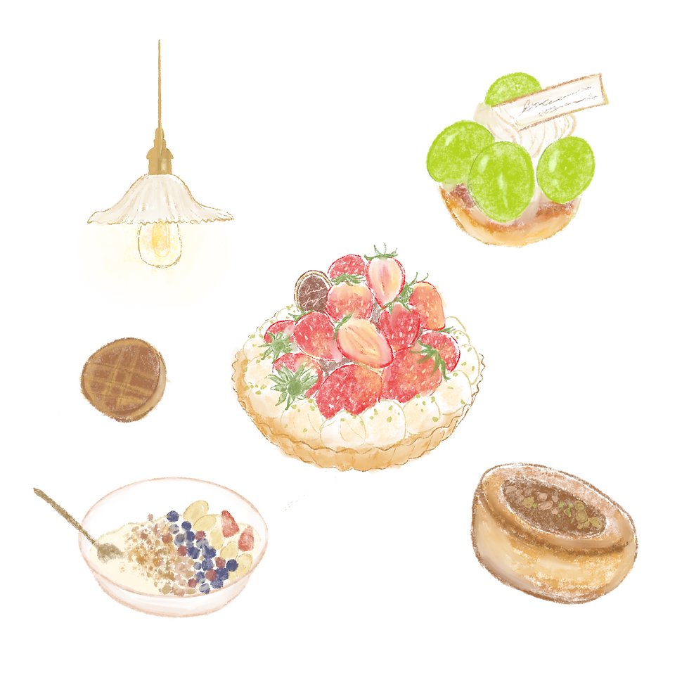 タルトケーキ他