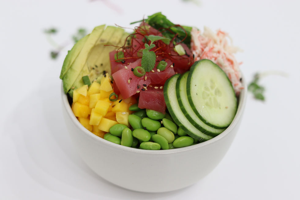 Ingredients & Menu Poke We