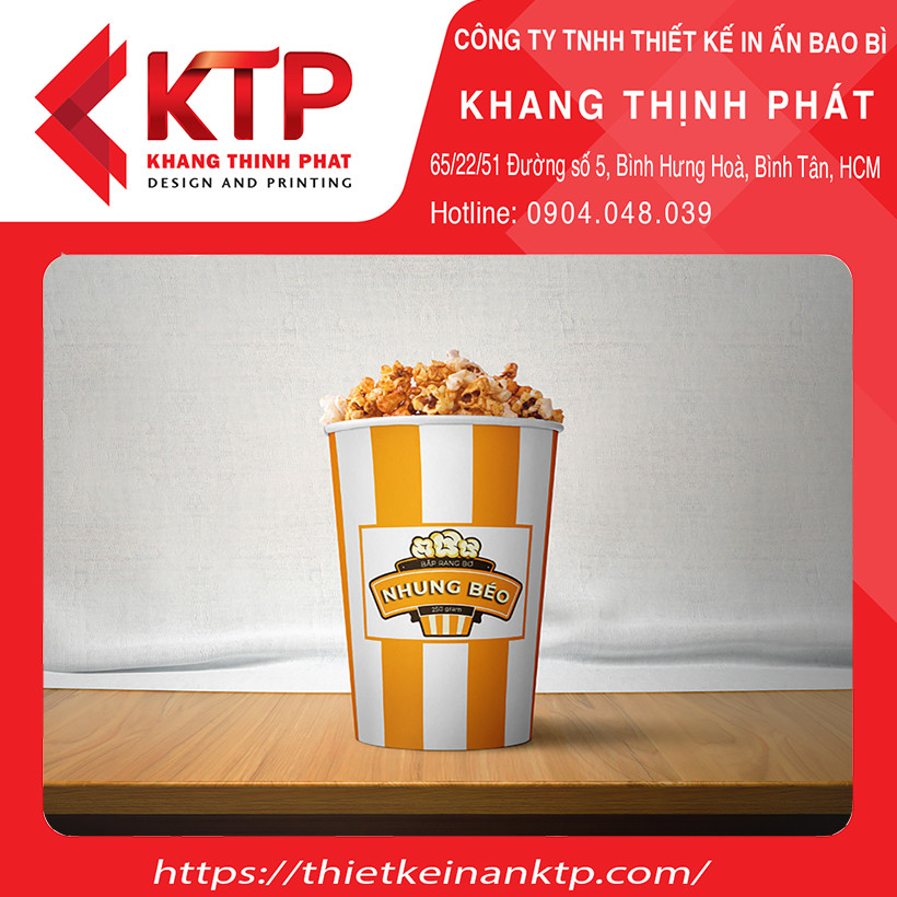 Hình thu nhỏ: In Hộp Giấy Đựng Bắp Rang Bơ