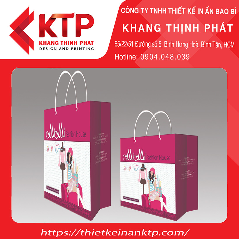 Hình thu nhỏ: In Túi Xách Giấy