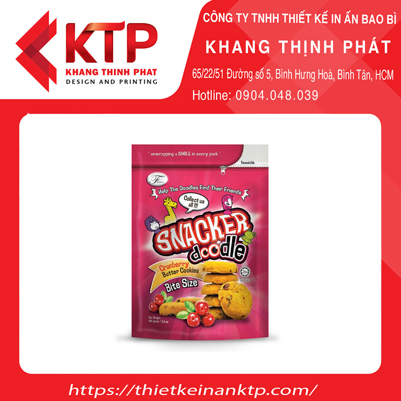 Hình thu nhỏ: In Bao Bì Bánh Snack