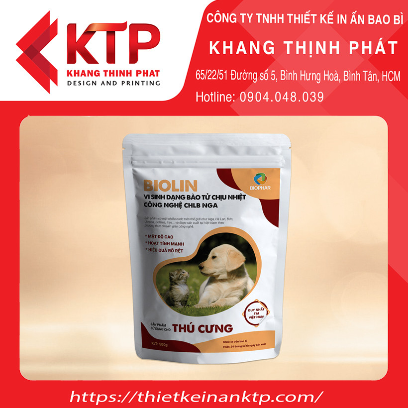 Hình thu nhỏ: In Bao Bì Thức Ăn Thú Cưng