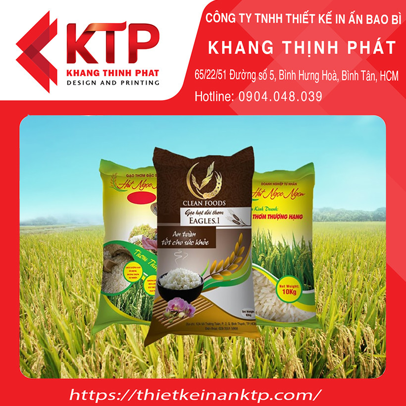 Hình thu nhỏ: In Bao Bì Đựng Gạo