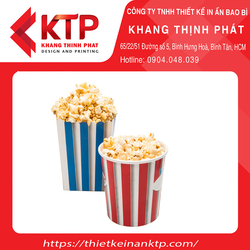 Hình thu nhỏ: In Hộp Giấy Đựng Bắp Rang Bơ