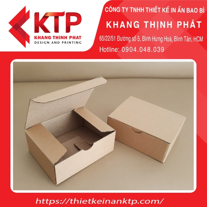 Hình thu nhỏ: In Hộp Giấy Kraft