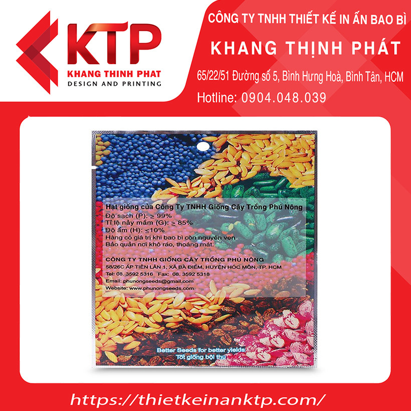 Hình thu nhỏ: In Bao Bì Hạt Giống