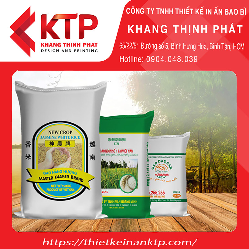 Hình thu nhỏ: In Bao Bì Đựng Gạo