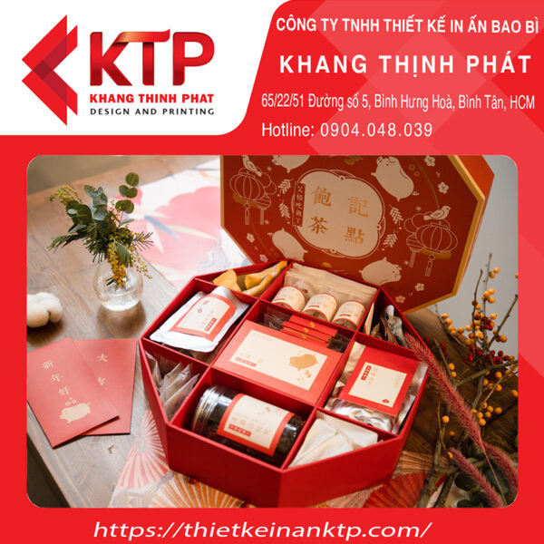 Hình thu nhỏ: In Hộp Đựng Quà Tết