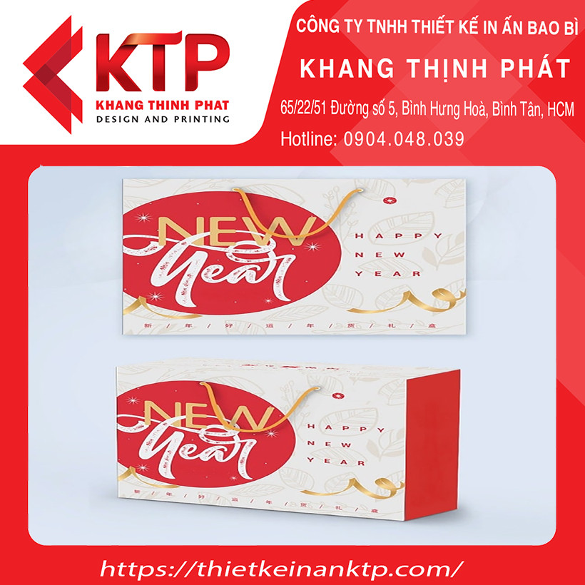 Hình thu nhỏ: In Túi Đựng Quà Tết