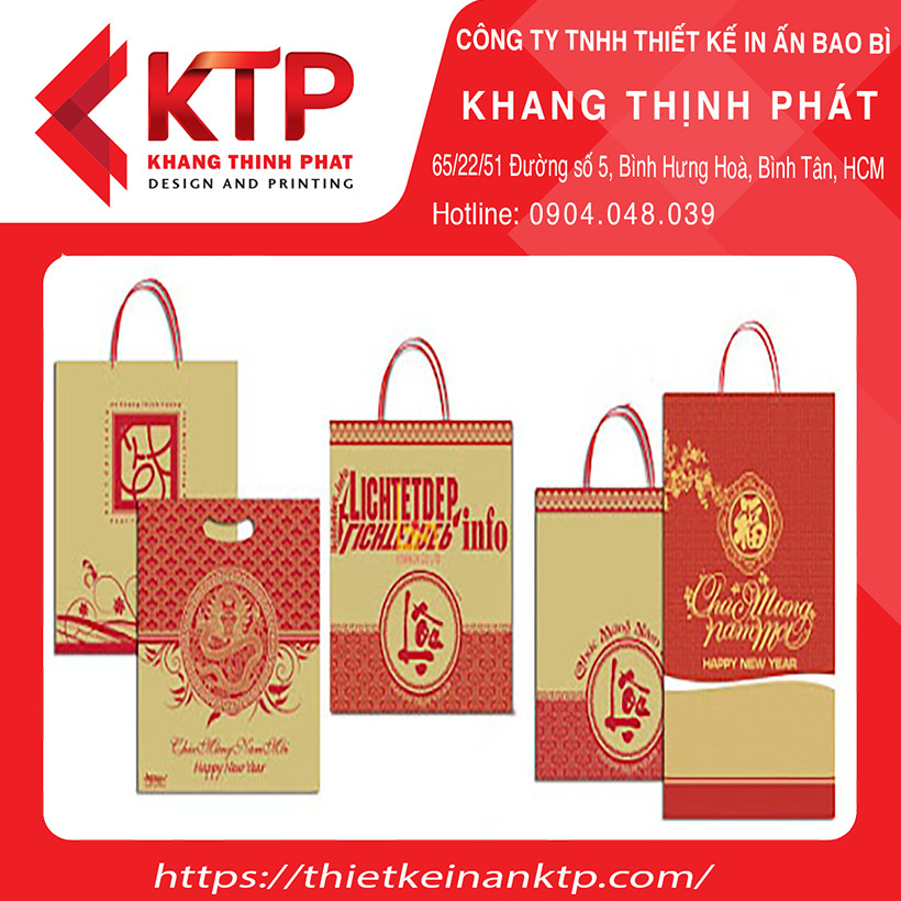 Hình thu nhỏ: In Túi Đựng Quà Tết