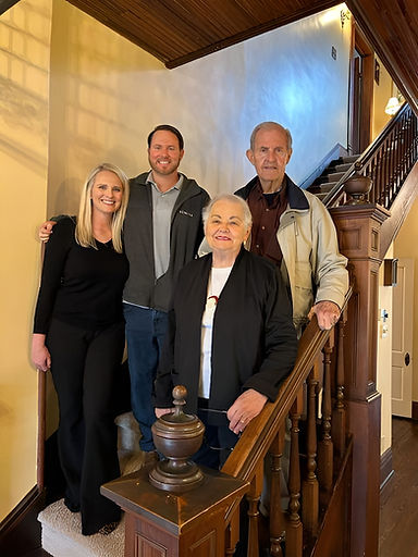 Brandon and Kari Creamer with Bill and Charlene Woodall