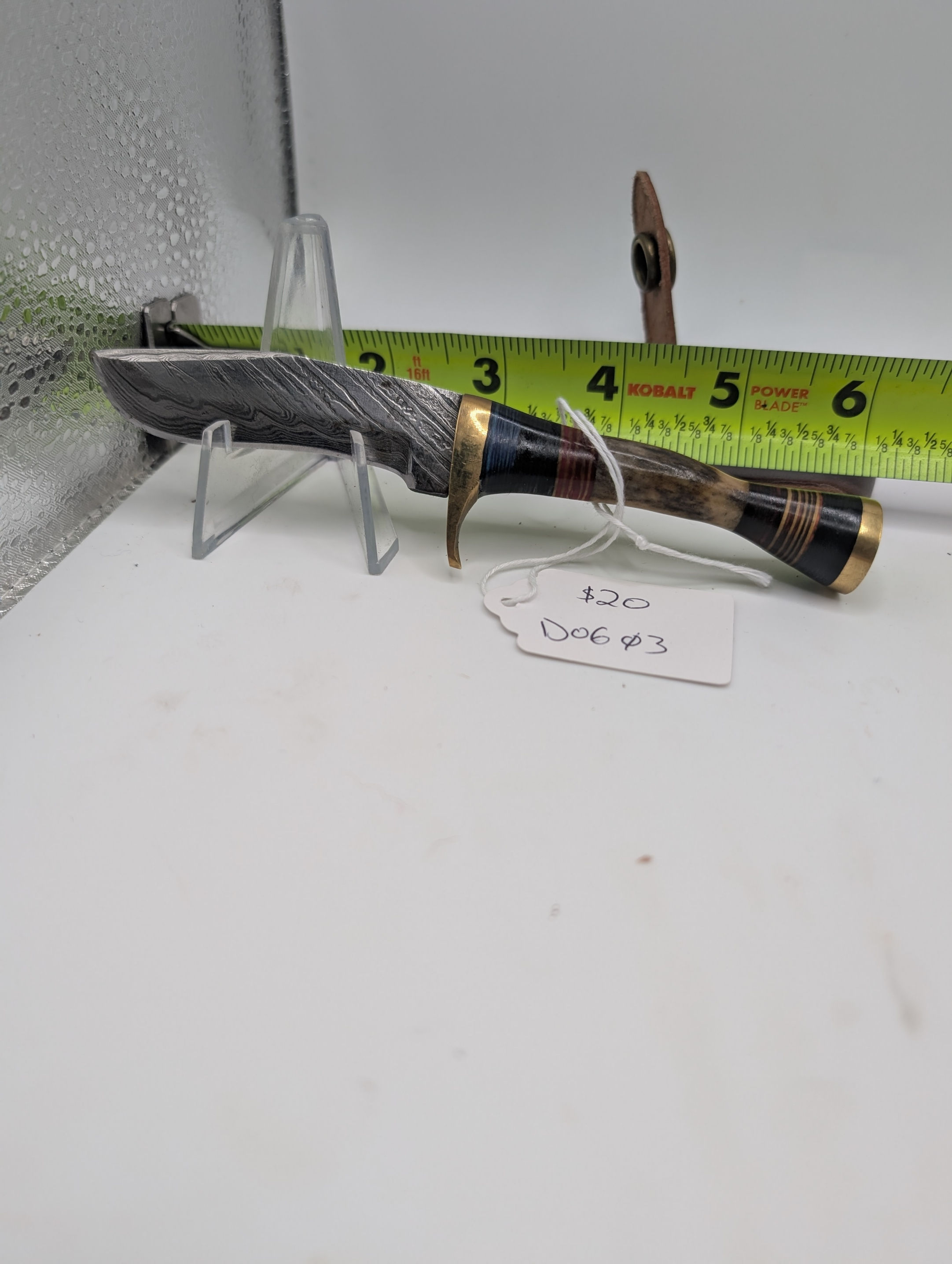 Damascus Stag Skinner