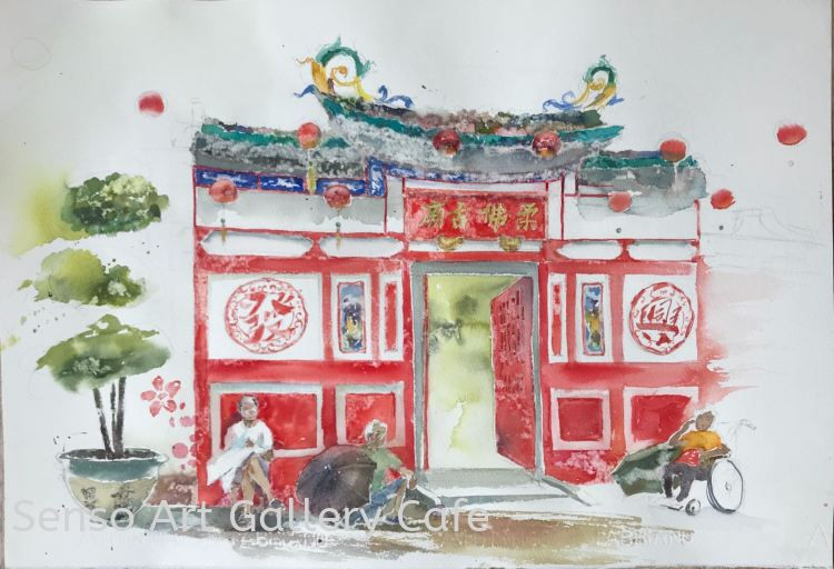 The Old Temple of Johor Bahru