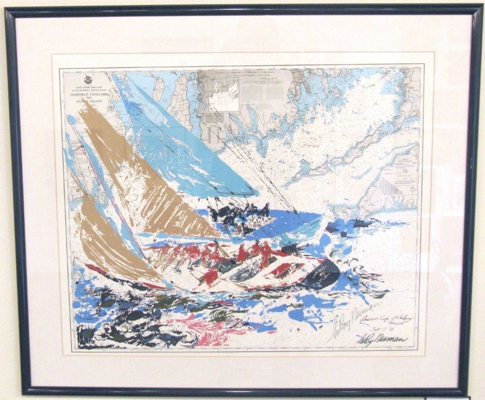 LeRoy Neiman Hand Signed Serigraph 1964