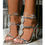 Thumbnail: Mariah Carey Crystal Chain Heels