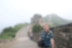Thomas on The Great Wall in Beijing