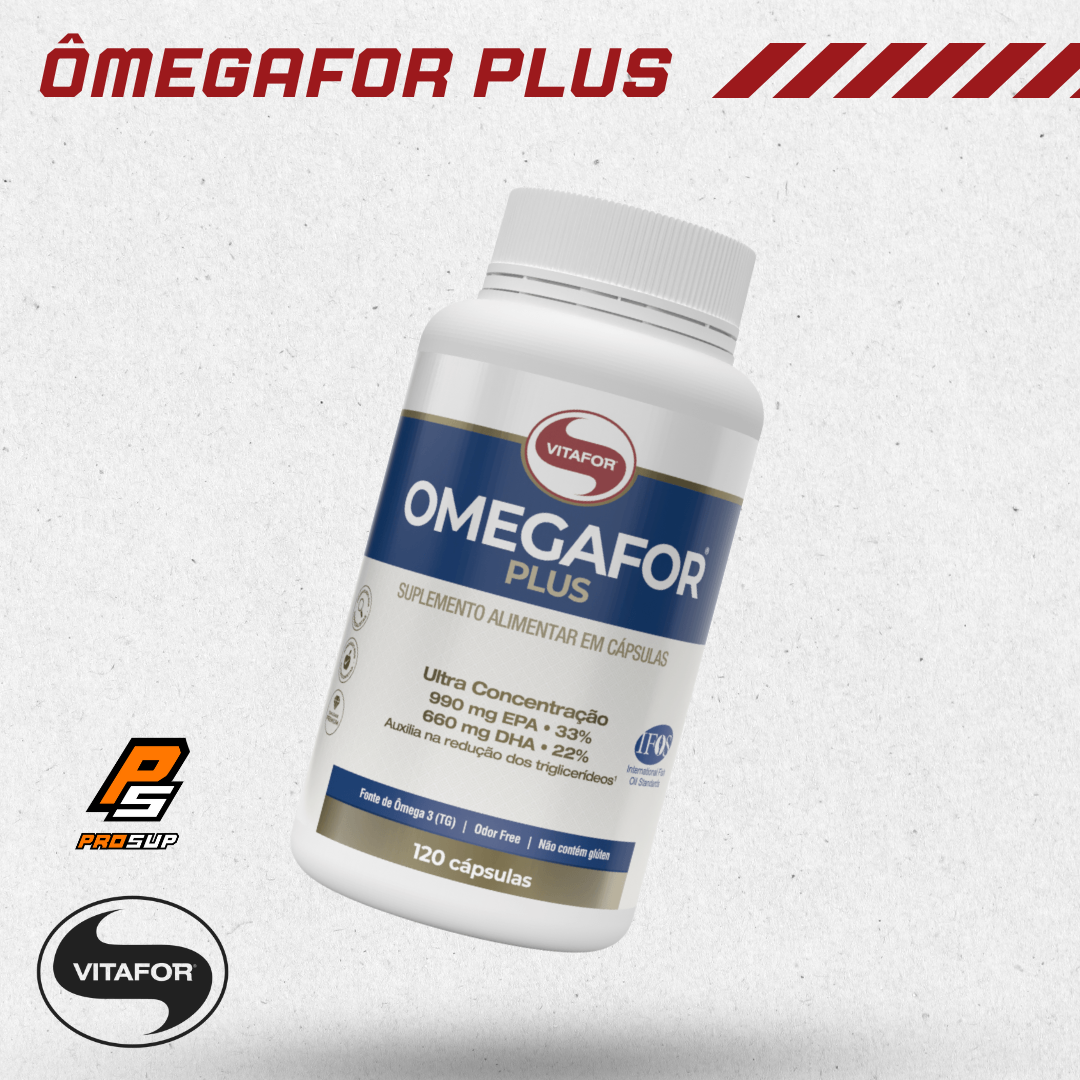 Ômegafor PLUS 120 Cápsulas Vitafor