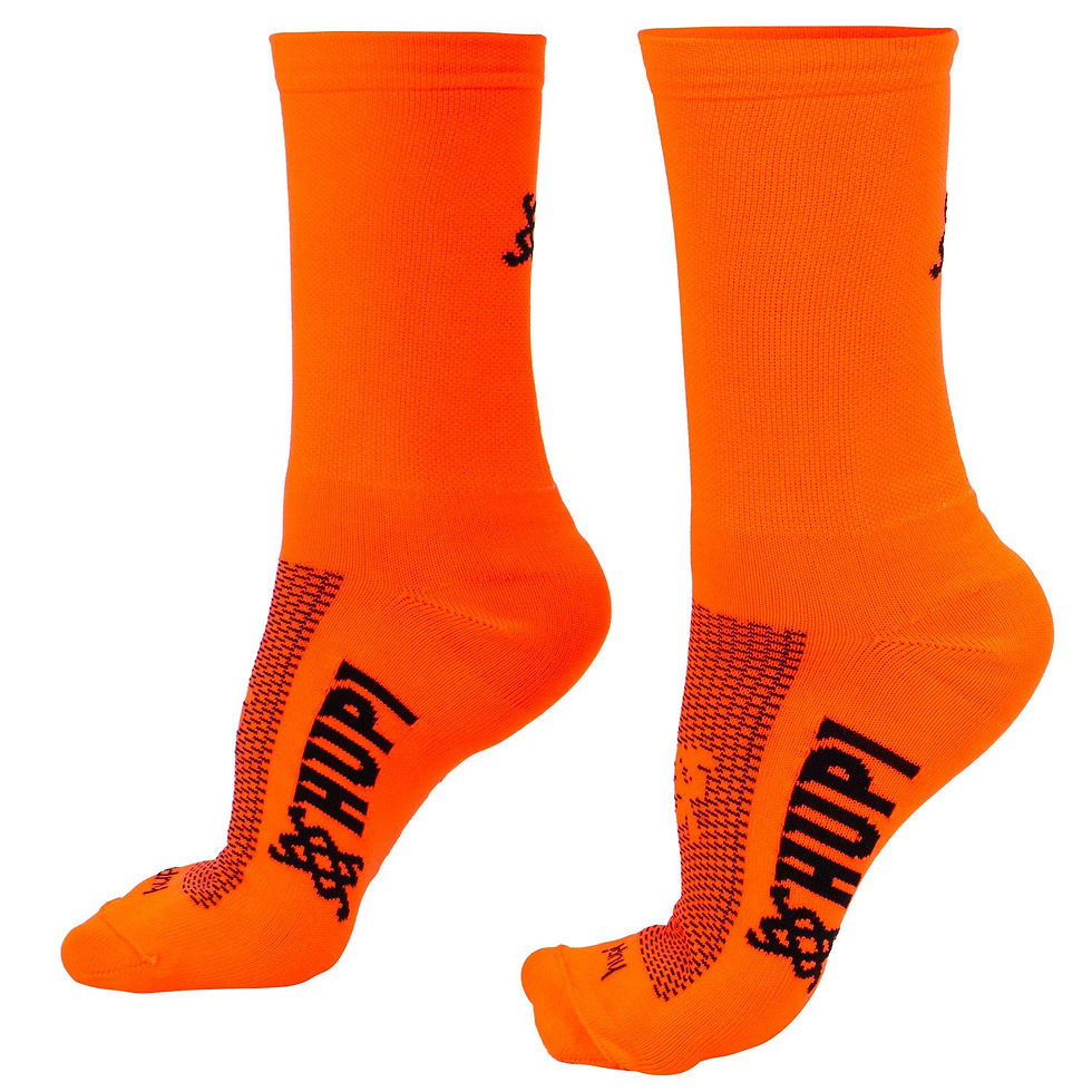 Meia Hupi Lisa -LARANJA