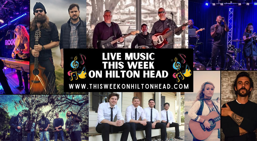 LIVE MUSIC ON HILTON HEAD - schedule of where to see live music, bands on hilton head