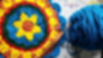 Colorful Crochet Flower Power Bag Pattern Mandala