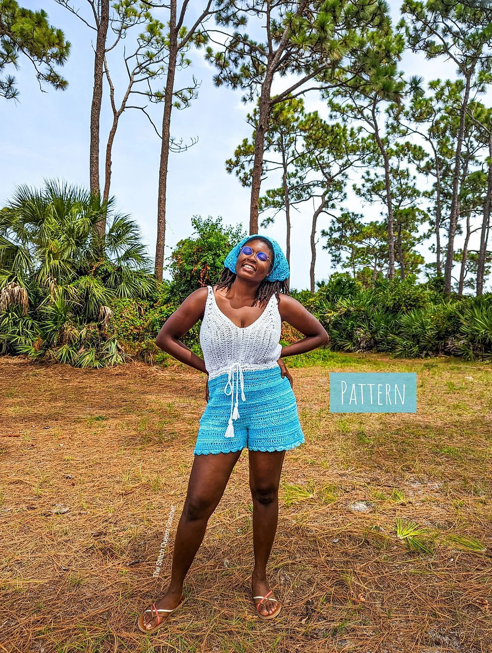 Easy Breezy Romper Crochet Pattern