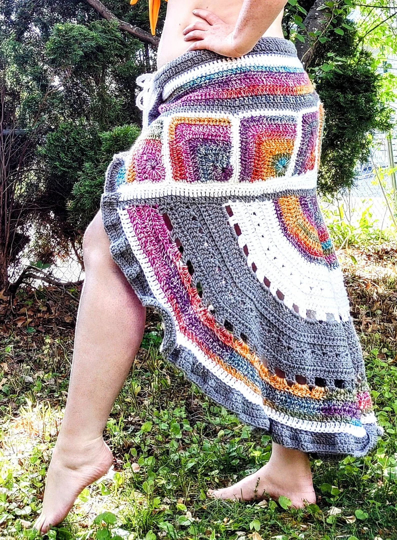 Crochet wrap skirt pattern cheap