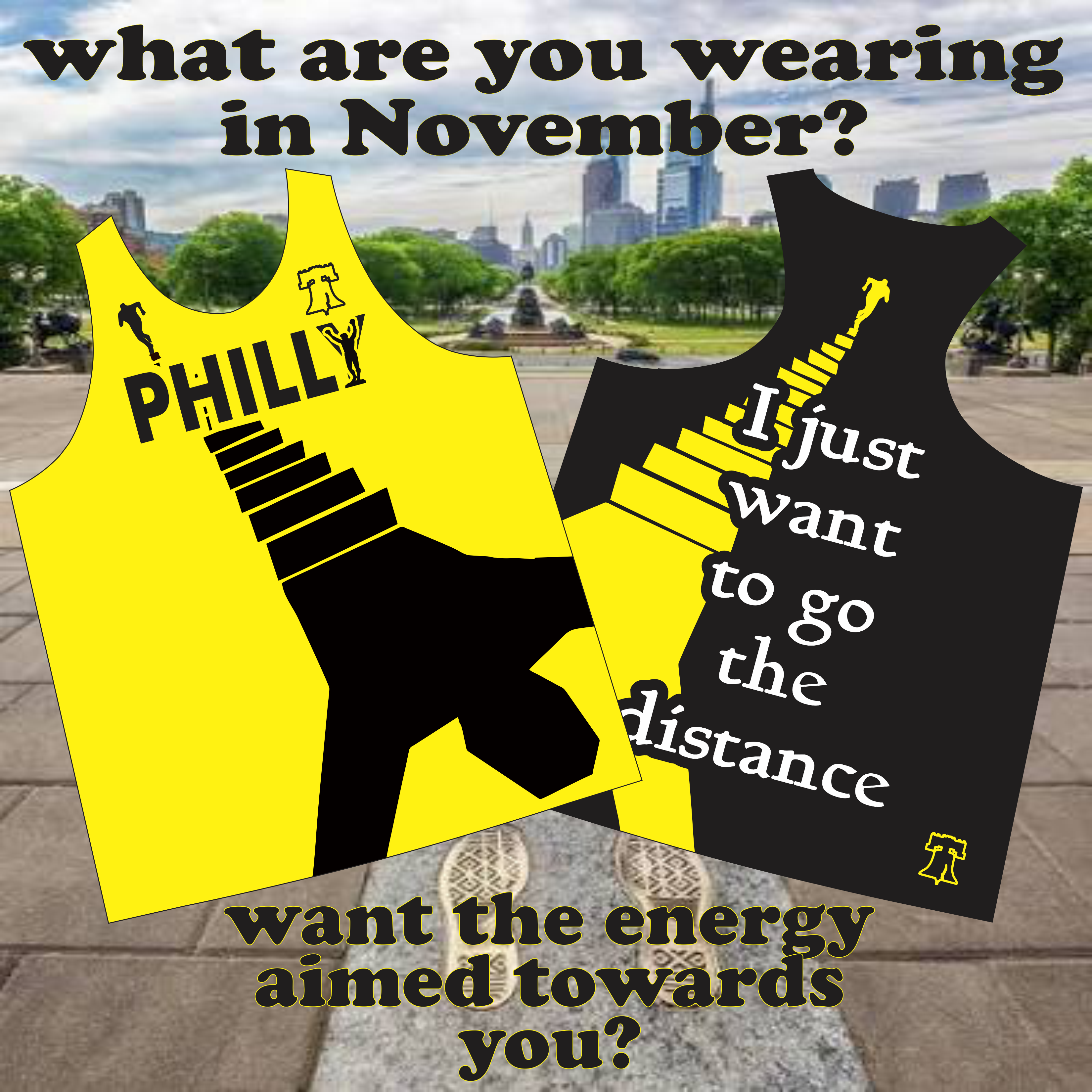 Go The Distance! singlet