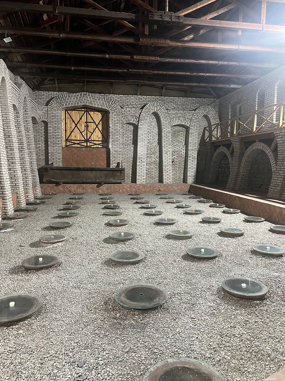 Georgian wine cellar