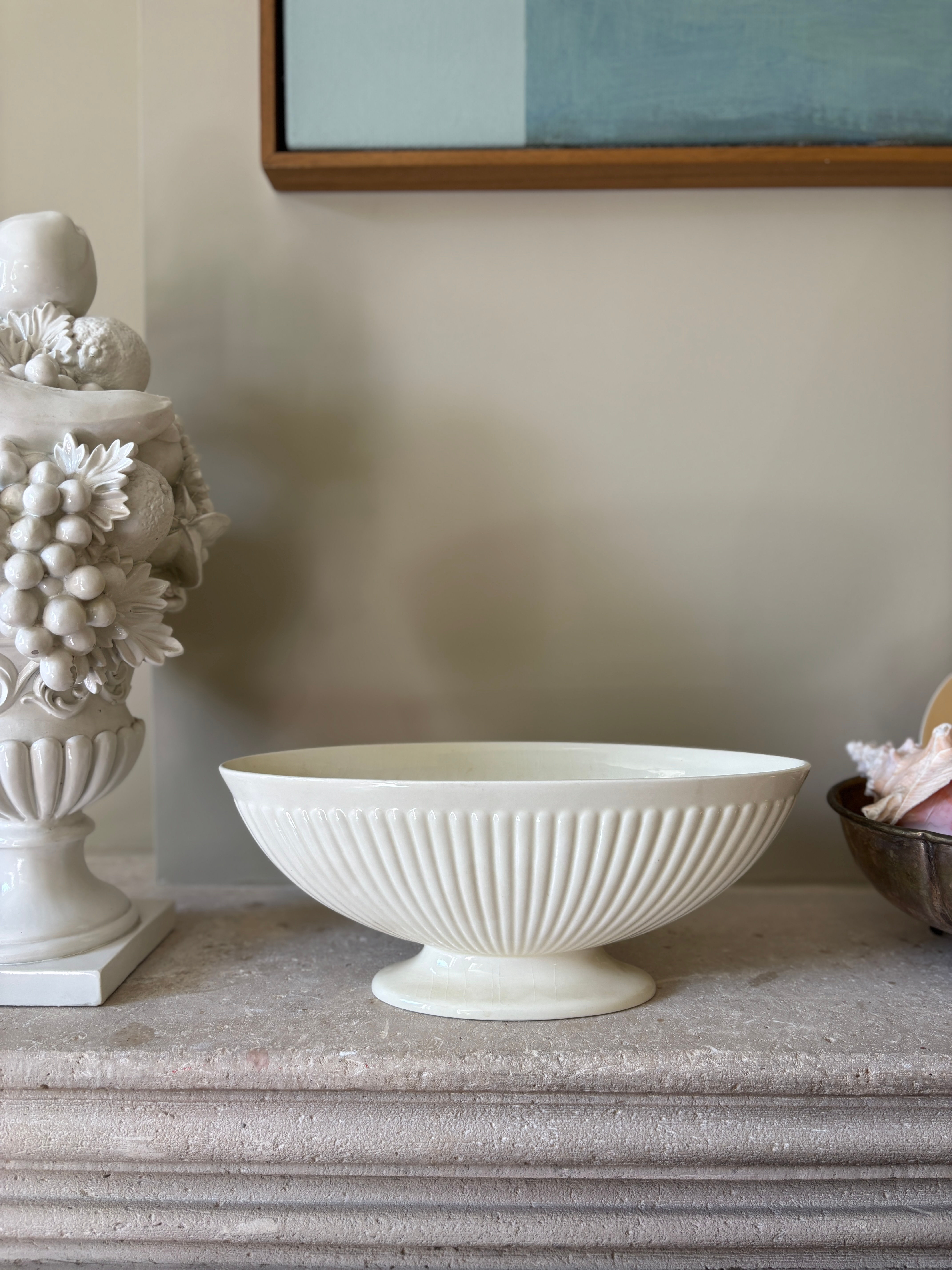 Vintage mantelvaas keramiek