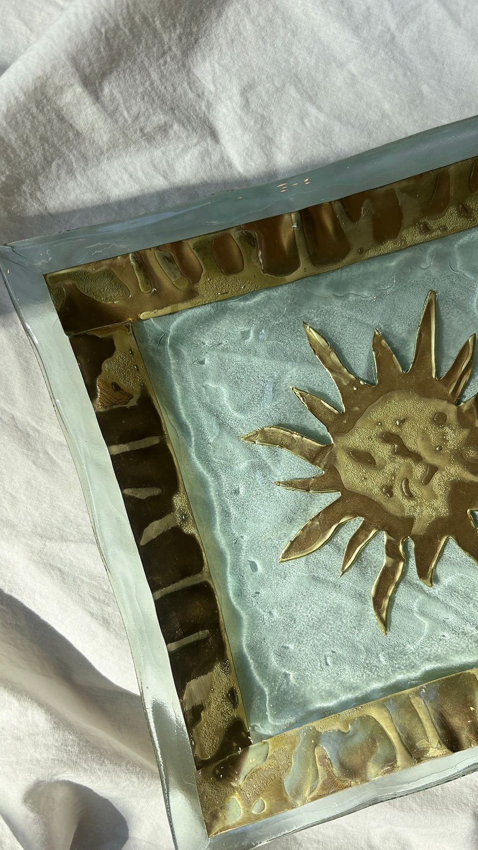 Thumbnail: Schaal / vide poche glas zon
