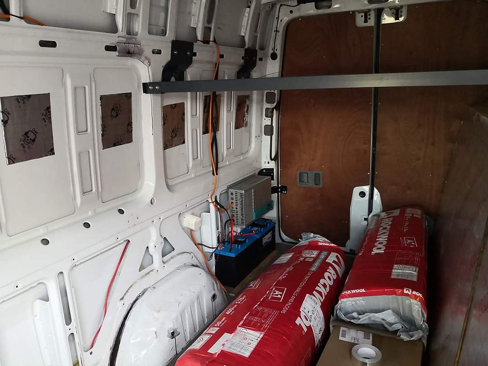 Thumbnail: VW Crafter/Sprinter High Fixed Bed MWB. FULL KIT 1350mm High