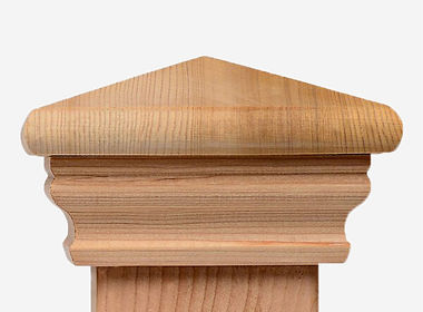 Redwood Federal Post Cap from The Elyria Fence Company