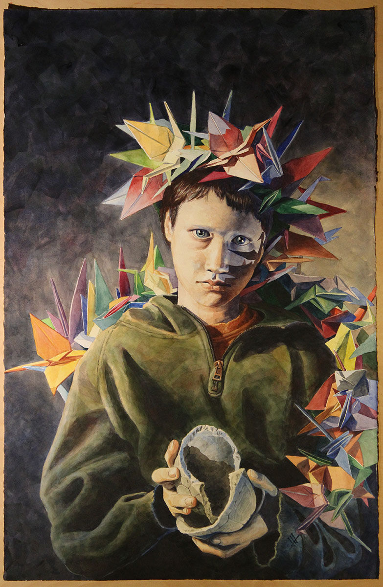 100 Cranes for Zurbarán - Lores